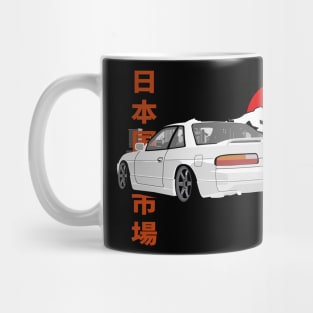 Nissan Silvia S13 Back View Mug